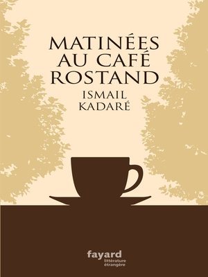 cover image of Matinées au Café Rostand